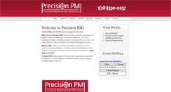 Desktop Screenshot of precision-pmi.com